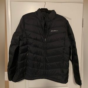 NWT!!!!  Eddie Bauer Ladies XXL black down jacket. 🧥